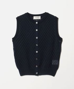 Ernie Palo/【別注】＜Ernie Palo for 6＞OPEN WORK KNIT VEST/ニットベスト/ベスト