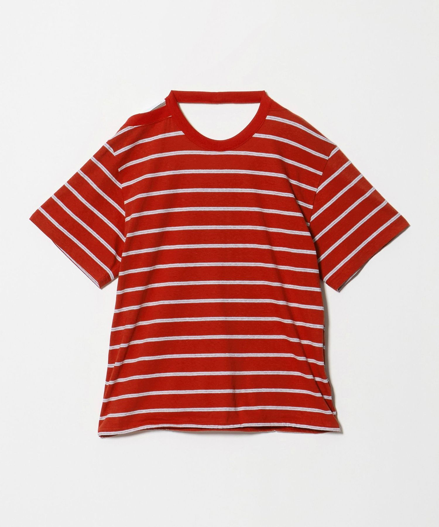 INSCRIRE＞MULTI BORDER 2WAY TEE/Tシャツ