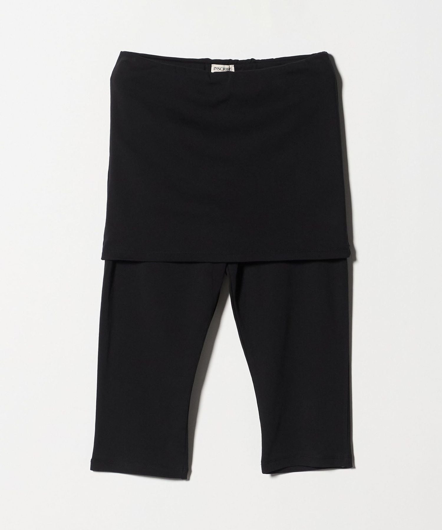 別注】＜INSCRIRE for 6＞LAYERED CROPPED PANTS/クロップドパンツ