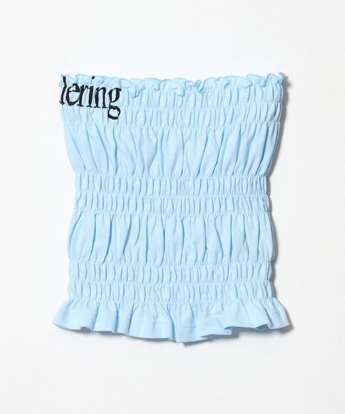 Ruro/【別注】＜Ruro  for 6＞SHIRRING TUBE TOP/チューブトップ/その他トップス