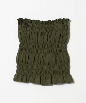 Ruro/【別注】＜Ruro  for 6＞SHIRRING TUBE TOP/チューブトップ/その他トップス