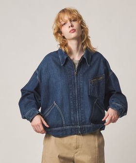6(ROKU)/【別注】＜Lee for 6＞ZIP UP BLOUSON COBALT/ジャケット/その他コート / ブルゾン