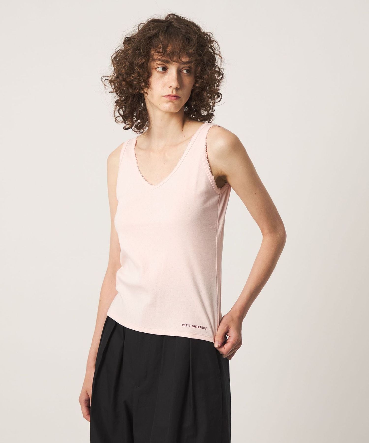 プチバトーロク トップス 別注】＜PETIT BATEAU for 6＞タンクトップ