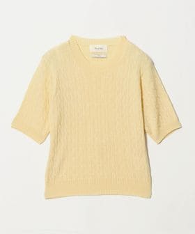 Ernie Palo/＜Ernie Palo × TAN＞CABLE HALF SLEEVE KNIT/ニット/ニット / セーター