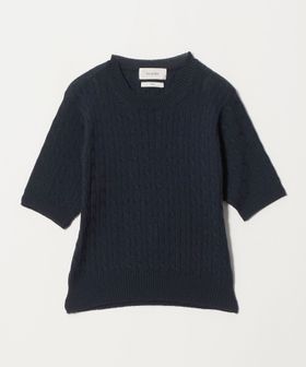 Ernie Palo/＜Ernie Palo × TAN＞CABLE HALF SLEEVE KNIT/ニット/ニット / セーター