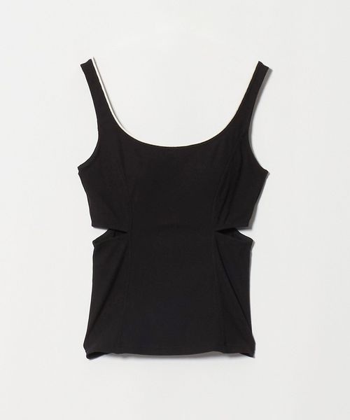 NICENICE MOMENT/＜NICENICE MOMENT＞RIB SLIT TANK/タンクトップ/タンクトップ / キャミソール