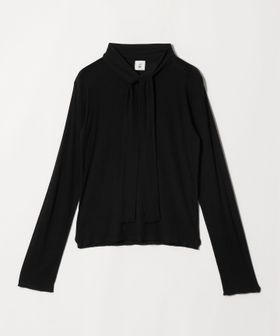 6(ROKU)/＜6(ROKU)＞コットンリブ タイ ロングスリーブ トップス/Tシャツ / カットソー