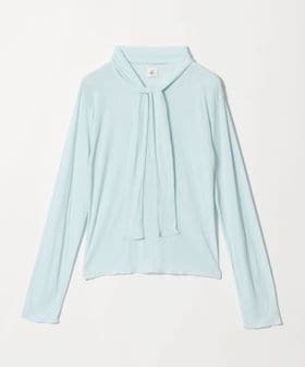 6(ROKU)/＜6(ROKU)＞コットンリブ タイ ロングスリーブ トップス/Tシャツ / カットソー