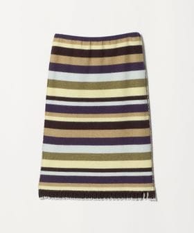 PERVERZE/＜PERVERZE＞MINI FRINGE MIX KNIT SKIRT/スカート/ミモレ / ロング