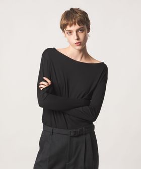 6(ROKU)/＜6(ROKU)＞コットン ネックメロー トップス/Tシャツ / カットソー