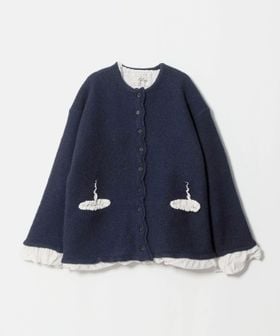 Pillings/＜pillings＞FULLING JACKET/ジャケット/ノーカラージャケット
