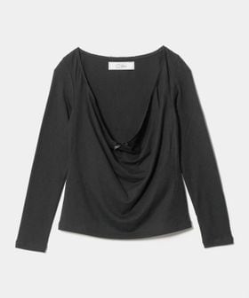 6(ROKU)/＜pilings＞WIDE NECK TOP/カットソー/Tシャツ / カットソー