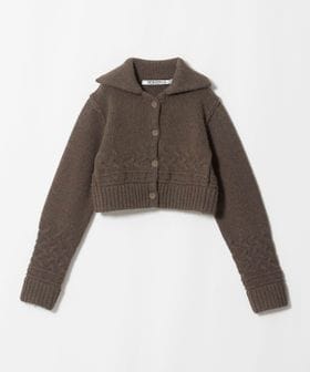 PERVERZE/＜PERVERZE＞CHUNKY CABLE KNIT CARDIGAN/カーディガン/カーディガン / ボレロ