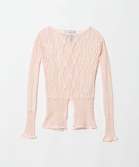 6(ROKU)/＜EUCHRONIA＞LACE LONG SLEEVE TOPS/トップス/その他トップス