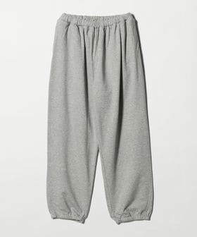 6(ROKU)/＜6(ROKU)＞コットンウラケ ギャザーパンツ GRAY/スウェットパンツ / ジャージ