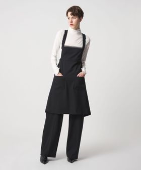 6(ROKU)/＜6(ROKU)＞ギャバジン レース エプロン/ワンピース