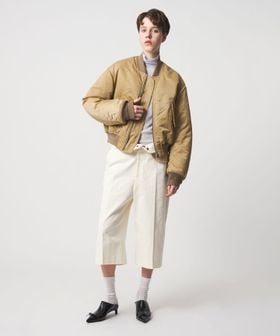 6(ROKU)/＜6(ROKU)＞ナイロン ツイル  MA―1 ブルゾン 26SS/ミリタリージャケット