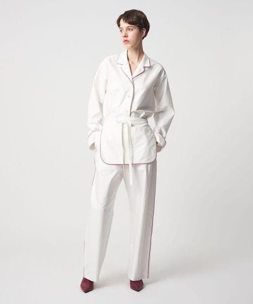 6(ROKU)/＜6(ROKU)＞コットン パイピング エプロン/その他ファッション雑貨