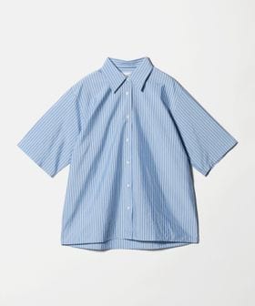 6(ROKU)/＜Ernie Palo＞SILK COTTON STRIPE HALF SLEEVE SHIRT/シャツ/シャツ / ブラウス