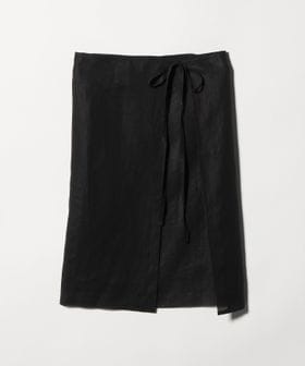 6(ROKU)/＜Ernie Palo＞SHEER WRAP SKIRT/スカート/ひざ丈