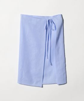 6(ROKU)/＜Ernie Palo＞SHEER WRAP SKIRT/スカート/ひざ丈