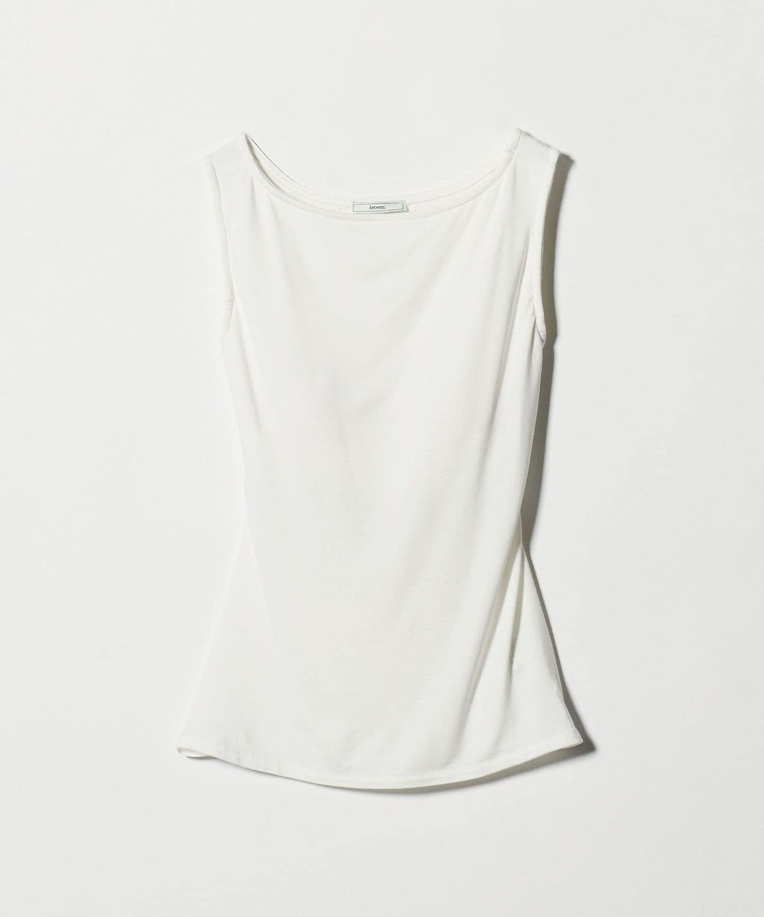 determ＞COLLAGEN OPEN BACK TANK TOP/カットソー