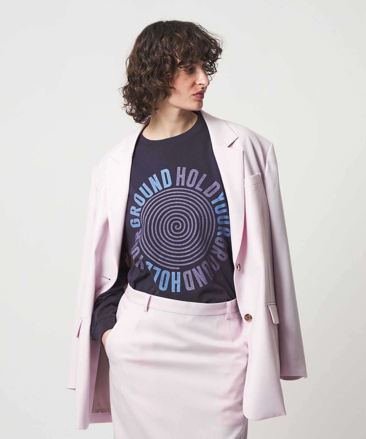 6(ROKU)＞HOLD YOUR GROUND ロングスリーブTシャツ