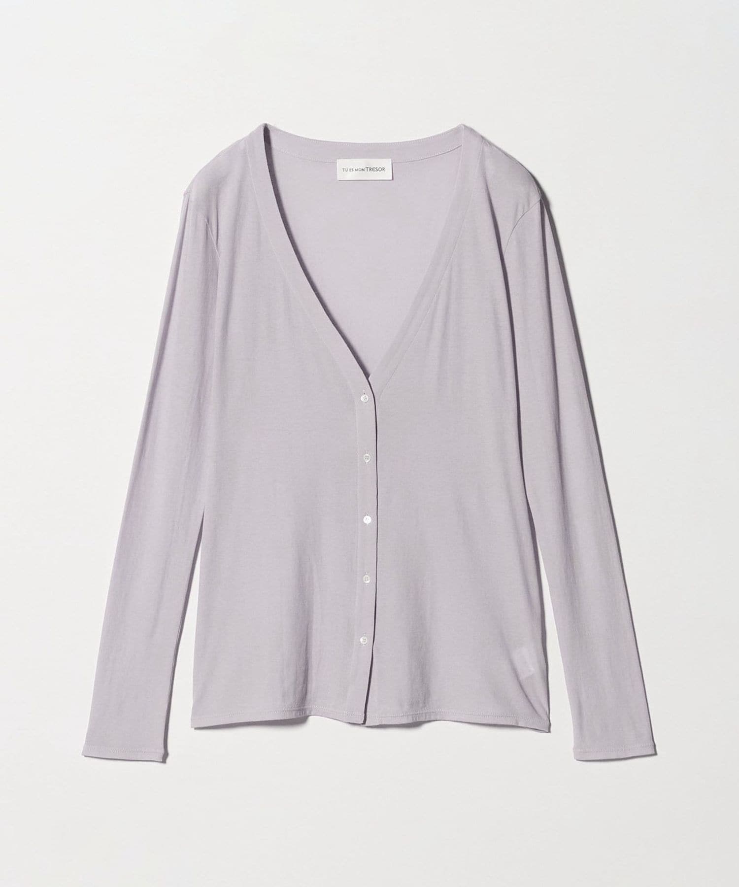 TU ES MON TRESOR カーディガン　トップス Tu es mon Tresor＞V NECK CARDIGAN/カーディガン