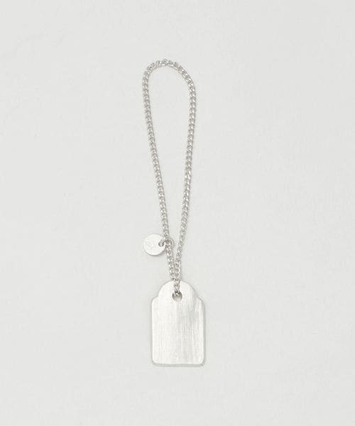 AXEP/＜AXEP＞TAG SILVER PLATED BRASS/ アクセサリー/その他アクセサリー
