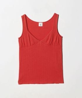 6(ROKU)/＜6(ROKU)＞パターンメッシュ キャミソール/タンクトップ / キャミソール