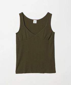 6(ROKU)/＜6(ROKU)＞パターンメッシュ キャミソール/タンクトップ / キャミソール