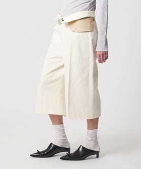 6(ROKU)/＜6(ROKU)＞コットン ハイウエスト パンツ/ショート / ハーフパンツ