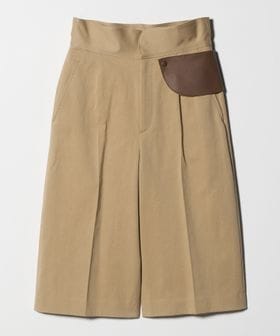 6(ROKU)/＜6(ROKU)＞コットン ハイウエスト パンツ/ショート / ハーフパンツ