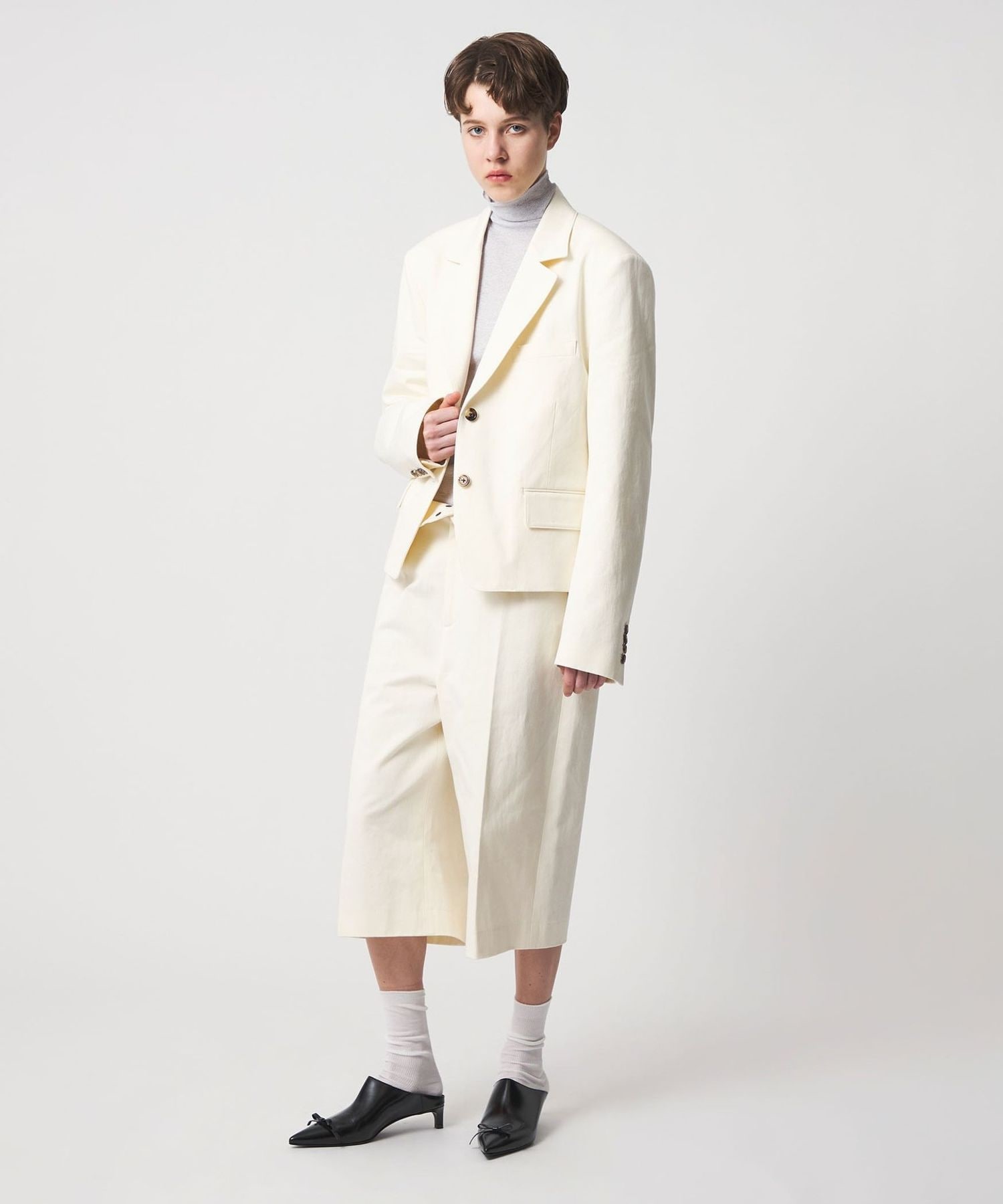 6(ROKU)＞コットン 2B ジャケット