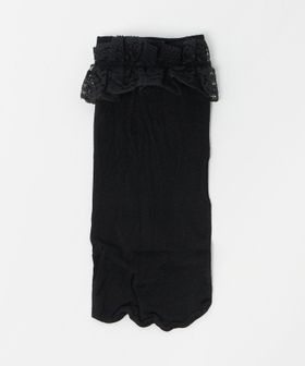 6(ROKU)/＜MUSIC LEGS＞ANKLE HI WITH RUFFLE TRIM/ソックス/ソックス / 靴下