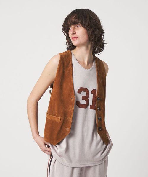 6(ROKU)/＜6(ROKU)＞スエード ベスト/ベスト