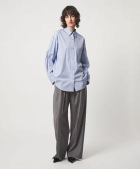 6(ROKU)/＜6(ROKU)＞コットン ストライプ シャツ/シャツ / ブラウス