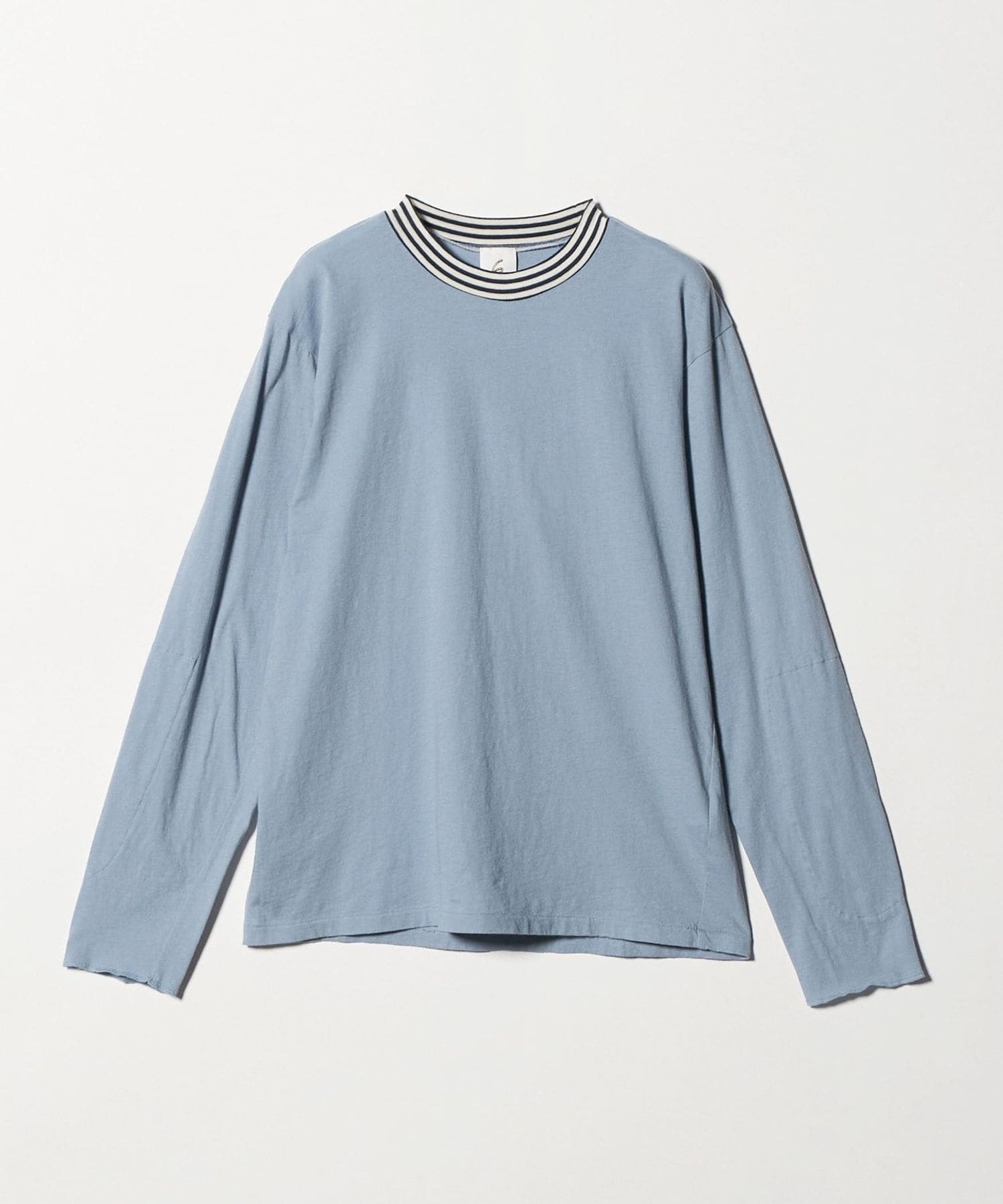 【roku ロク】＜OAS＞COAST TOP/トップス 6(ROKU)＞コットンカシミヤ ボーダー リンガートップス