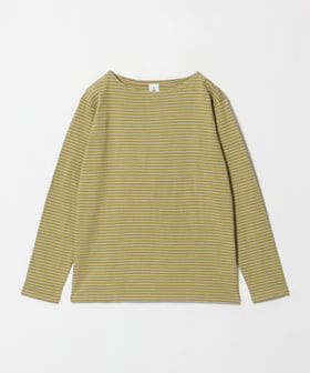 6(ROKU)/＜6(ROKU)＞コットン ボーダー ボートネック カットソー/Tシャツ / カットソー
