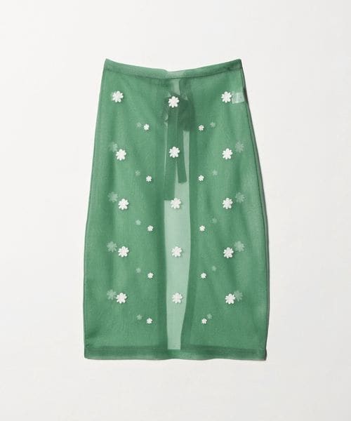 6(ROKU)/＜6(ROKU)＞シアー エンブロイダリー スカート/その他スカート