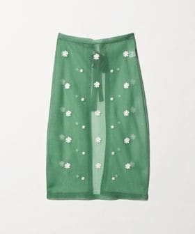 6(ROKU)/＜6(ROKU)＞シアー エンブロイダリー スカート/その他スカート