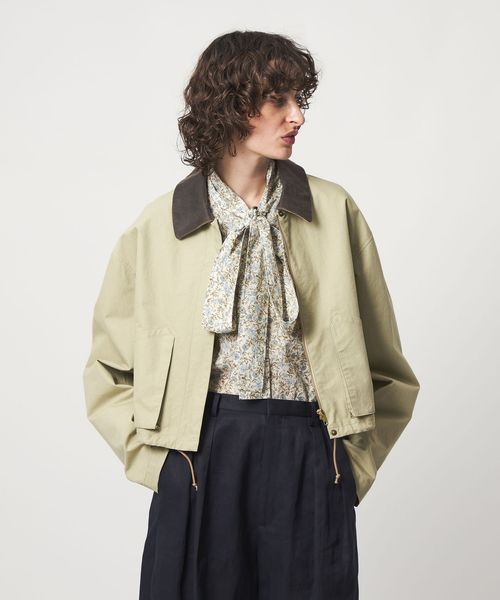 6(ROKU)/＜6(ROKU)＞コットン ショート ブルゾン/その他コート / ブルゾン