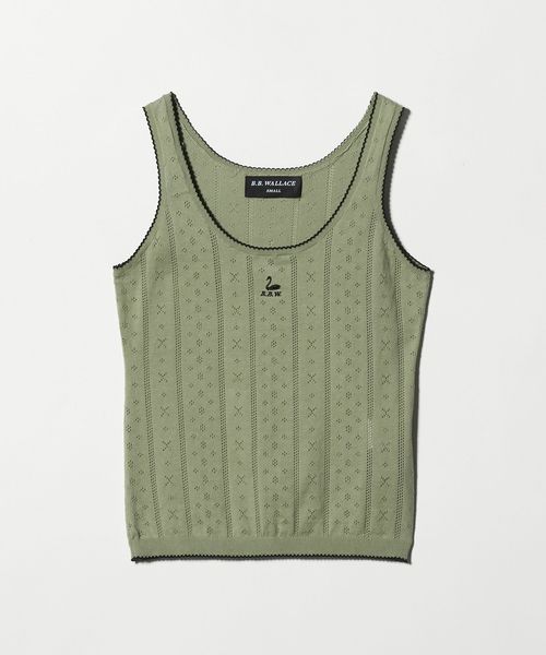 B.B.WALLACE/＜B.B.Wallace＞POINTELLE TANK TOP/タンクトップ/タンクトップ / キャミソール