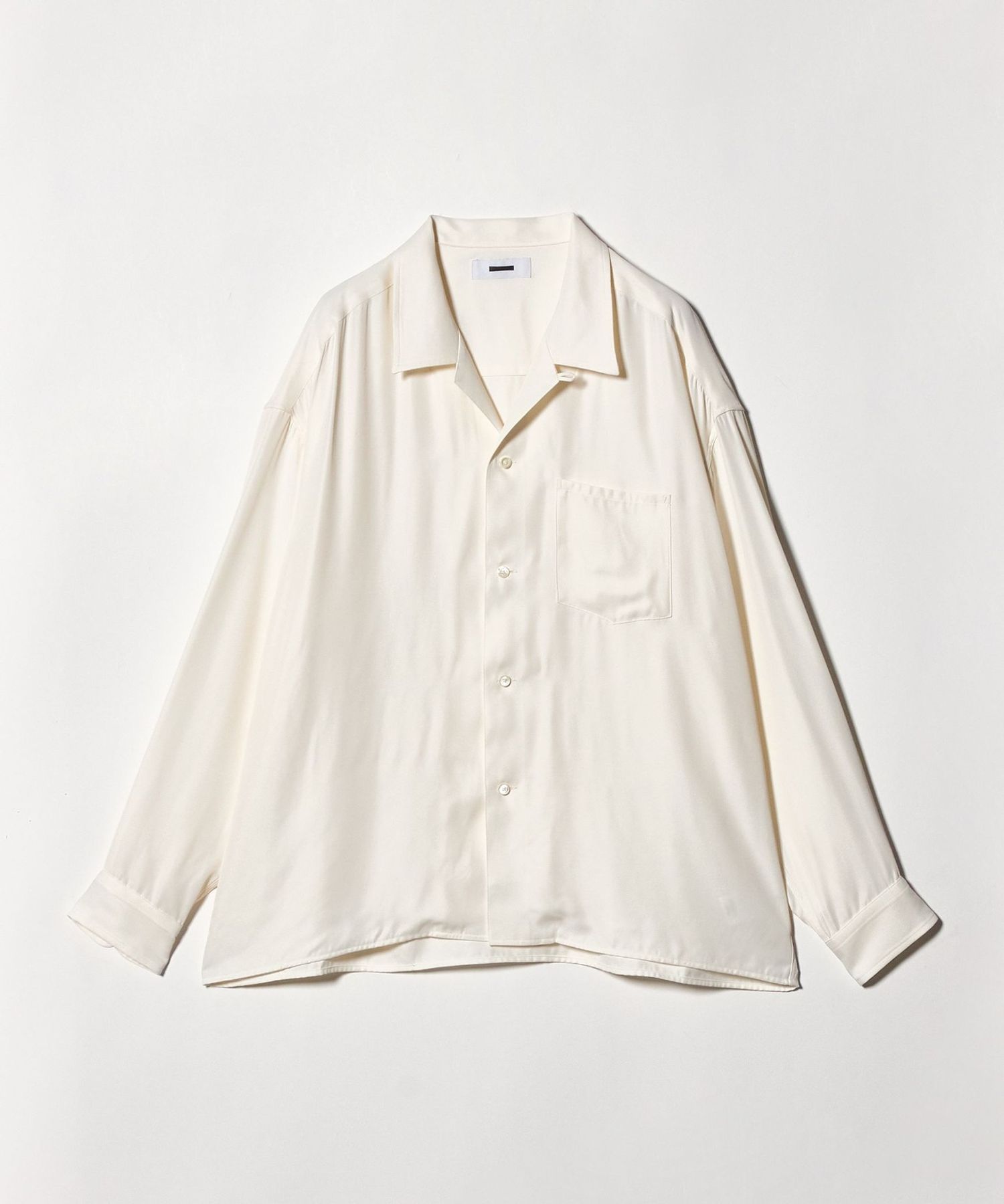 REVERBERATE＞OPEN COLLAR SHIRT/シャツ