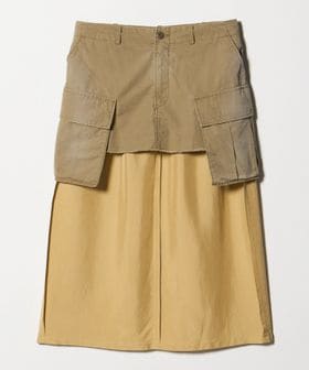 INSCRIRE/＜INSCRIRE＞CARGO LAYERED SKIRT/スカート/その他スカート