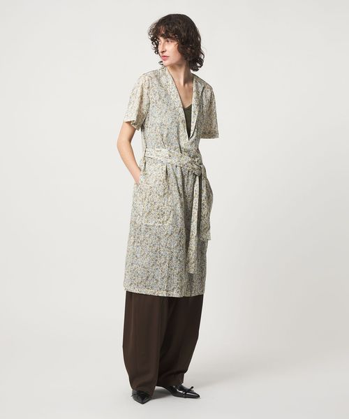 6(ROKU)/＜6(ROKU)＞フラワープリント ワンピース/ワンピース