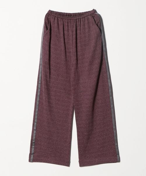 6(ROKU)/＜6(ROKU)＞コットンレーヨン ラインパンツ/イージーパンツ