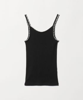 babaco/＜babaco＞RIBBED TCAMISOLE W/EMB/キャミソール/タンクトップ / キャミソール