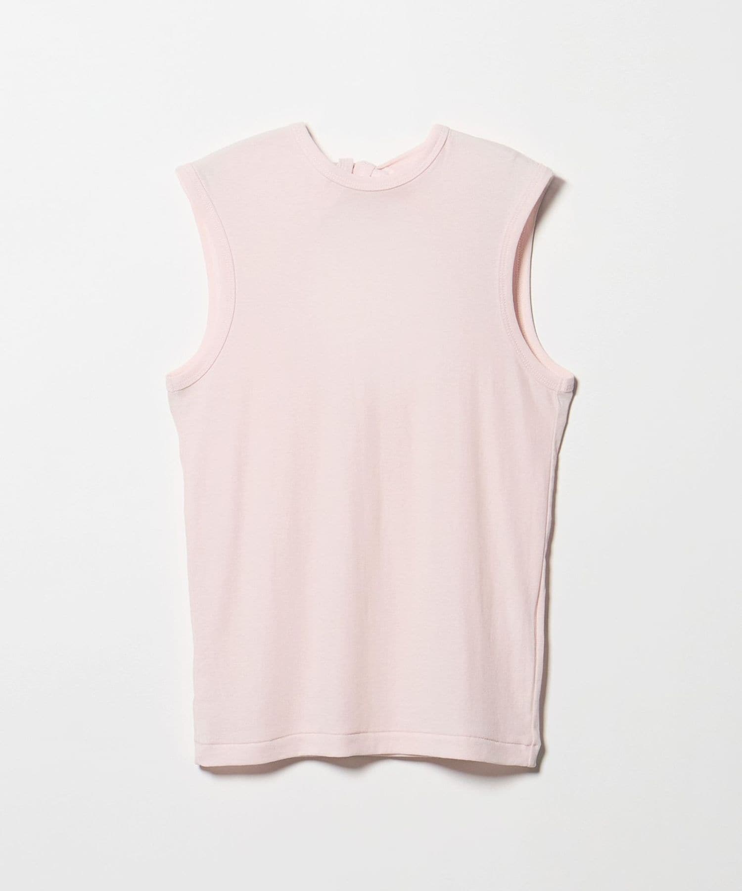 新品【babaco/ババコ】タンクトップ ブラック roku baserange babaco＞RIBBED TANK TOP W/EMB/タンクトップ