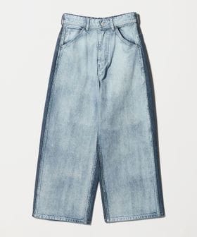 Nomat/＜Nomat＞TWO―TONE DENIM BACK ADJUST PANTS/パンツ/デニムパンツ